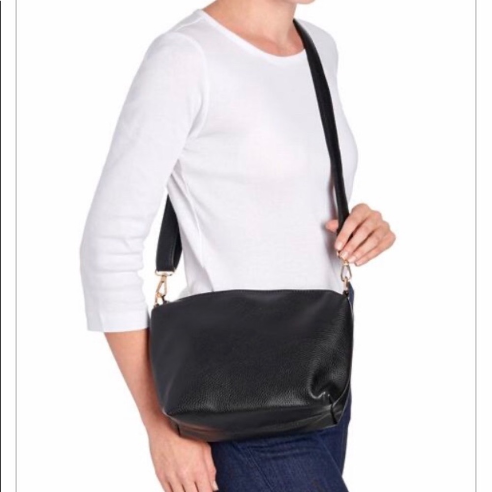 NWOT-Black Crossbody - Picture 2 of 13